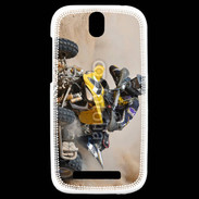 Coque HTC One SV Dérapage en quad