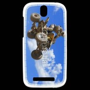 Coque HTC One SV Saut en quad 5