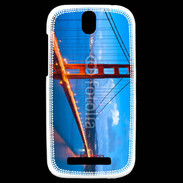 Coque HTC One SV Golden Gate