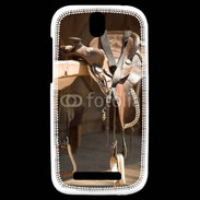 Coque HTC One SV Selle de cowboy