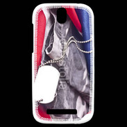 Coque HTC One SV USA Vétéran mémorial