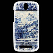 Coque HTC One SV Azulejos