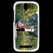 Coque HTC One SV Promenade en barque Vietnam