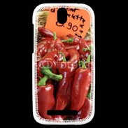 Coque HTC One SV Piment d'Espelette