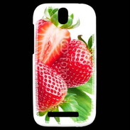 Coque HTC One SV Envie de fraise
