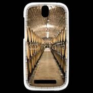 Coque HTC One SV Cave tonneaux de vin