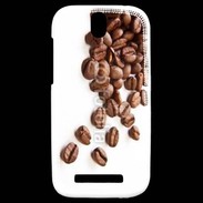 Coque HTC One SV Grains de café brésilien
