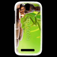 Coque HTC One SV Bouddha zen