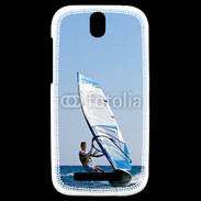 Coque HTC One SV Planche à voile 1