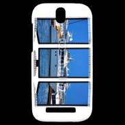 Coque HTC One SV Yacht sur écran