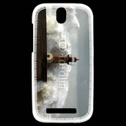 Coque HTC One SV Vague sur la cote