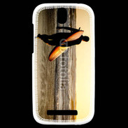 Coque HTC One SV Surf soleil couchant