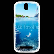 Coque HTC One SV Plongée en apnée 2