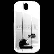 Coque HTC One SV Bateau sur un lac