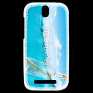 Coque HTC One SV Bouteille à la mer