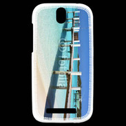 Coque HTC One SV Ponton de mer des bahamas