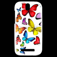 Coque HTC One SV Papillon