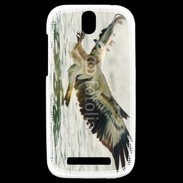 Coque HTC One SV Aigle pêcheur