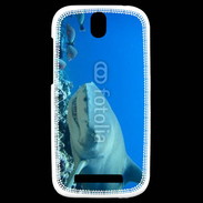 Coque HTC One SV Requin citron