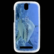 Coque HTC One SV Requin blanc