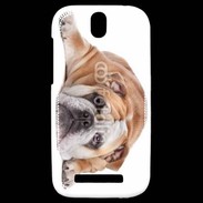 Coque HTC One SV Bulldog anglais 2