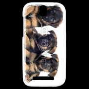 Coque HTC One SV Chiots Berger Allemand