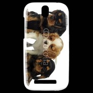 Coque HTC One SV Chiot King Charles