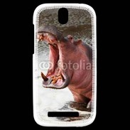Coque HTC One SV Hippopatame