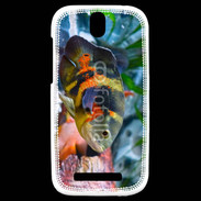 Coque HTC One SV Poisson coloré