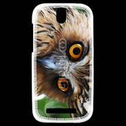 Coque HTC One SV Tête de chouette