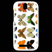 Coque HTC One SV Planche de papillons