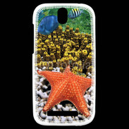 Coque HTC One SV Etoile de mer