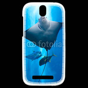 Coque HTC One SV Raie Manta