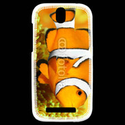 Coque HTC One SV Poisson clown 5