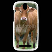 Coque HTC One SV Vache de race limousine