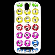 Coque HTC One SV Boule de loto