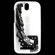 Coque HTC One SV Jeu de dominos