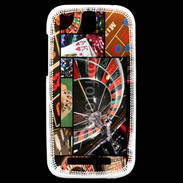 Coque HTC One SV J'adore les casinos