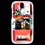 Coque HTC One SV J'aime les casinos 2
