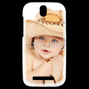 Coque HTC One SV Bébé cowboy