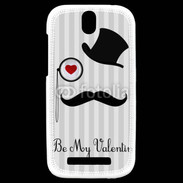 Coque HTC One SV Valentine's day card