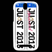 Coque HTC One SV Plaque Just maried