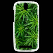 Coque HTC One SV Feuilles de marijuana