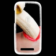 Coque HTC One SV Manger une banane