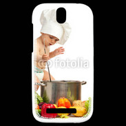 Coque HTC One SV Bébé chef cuisinier