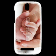 Coque HTC One SV Main de bébé