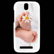 Coque HTC One SV Pieds de bébé