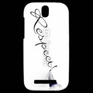 Coque HTC One SV Respect