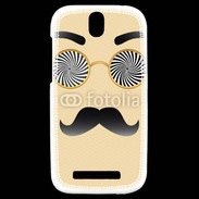 Coque HTC One SV Moustache 5