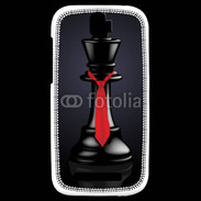 Coque HTC One SV Pièce d'échec avec cravatte